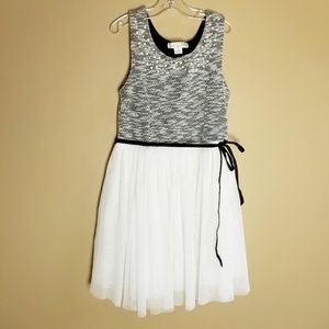 Knitworks Tulle Dress with Beaded Detail, size 12